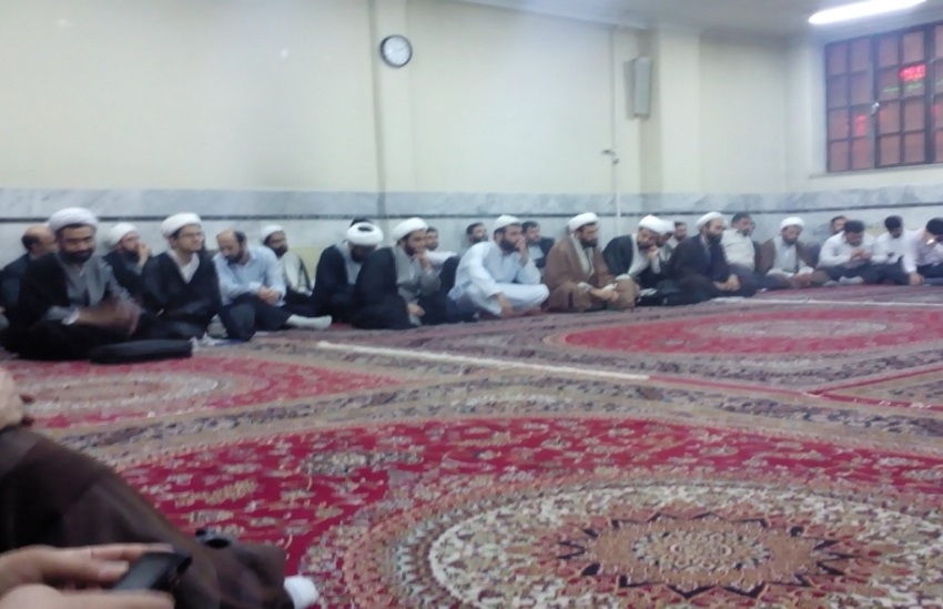 اولین جلسه عمومی طلاب و فضلای کرج و اشتهارد